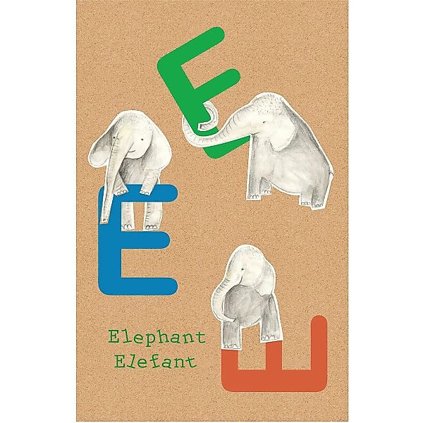 Komar Poster "ABC Animal E", Buchstaben, (1 St.) günstig online kaufen