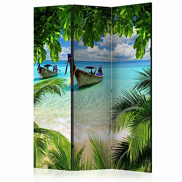3-teiliges Paravent - Tropical Paradise [room Dividers] günstig online kaufen