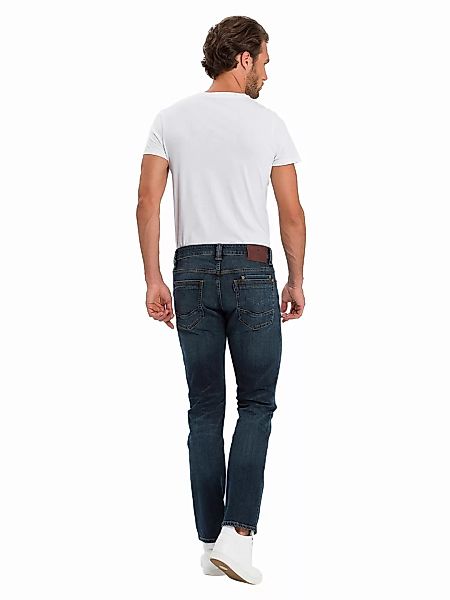 Cross Jeans Herren Jeans Dylan - Regular Fit - Blau - Dirty Blue günstig online kaufen