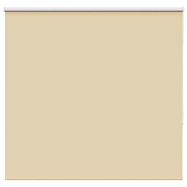 Verdunklungsrollo, vidaXL, Verdunkelungsrollo Beige 150x150 cm günstig online kaufen