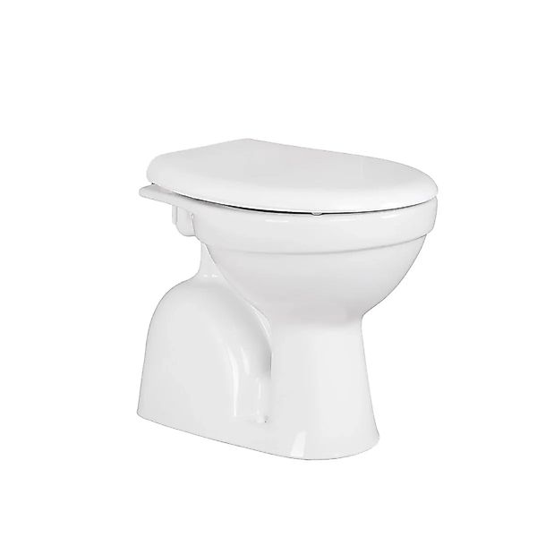 Belvit Stand-WC Dusch-WC mit Bidet Taharet Funktion Standtoilette Bodenabga günstig online kaufen