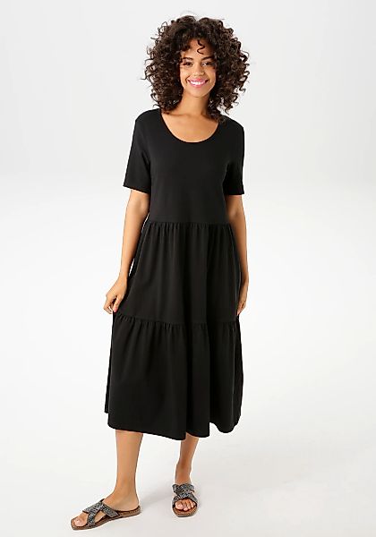 Aniston CASUAL Sommerkleid, in trendiger Farbpalette günstig online kaufen