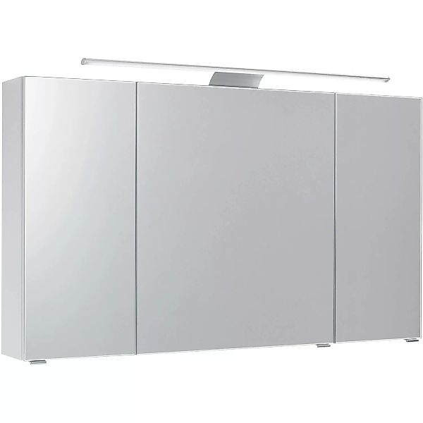 Pelipal Spiegelschrank Quantum 03 Weiß Hochglanz 120 cm mit Softclose Türen günstig online kaufen
