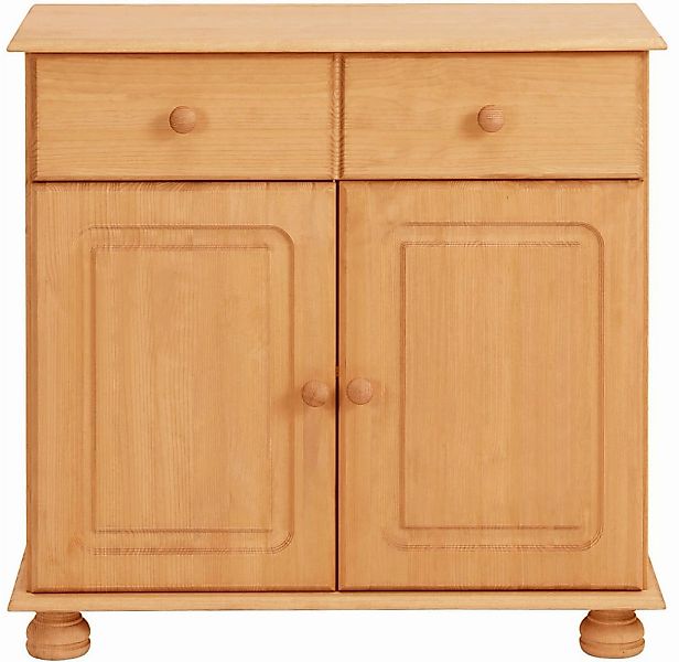 OTTO home Sideboard "Mette" Kommode mit gefrästen, kugelförmigen Füßen, Bre günstig online kaufen