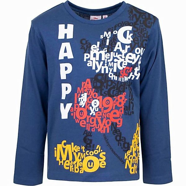 Disney Mickey Mouse Sweatshirt Langarmshirt Bequeme und stylische Kleidung günstig online kaufen