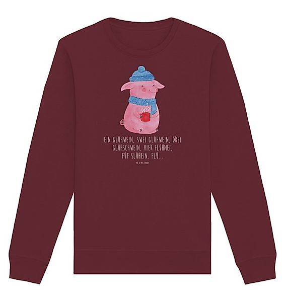 Mr. & Mrs. Panda Longpullover Schweinchen Glühwein Größe L - Burgundy - Ges günstig online kaufen