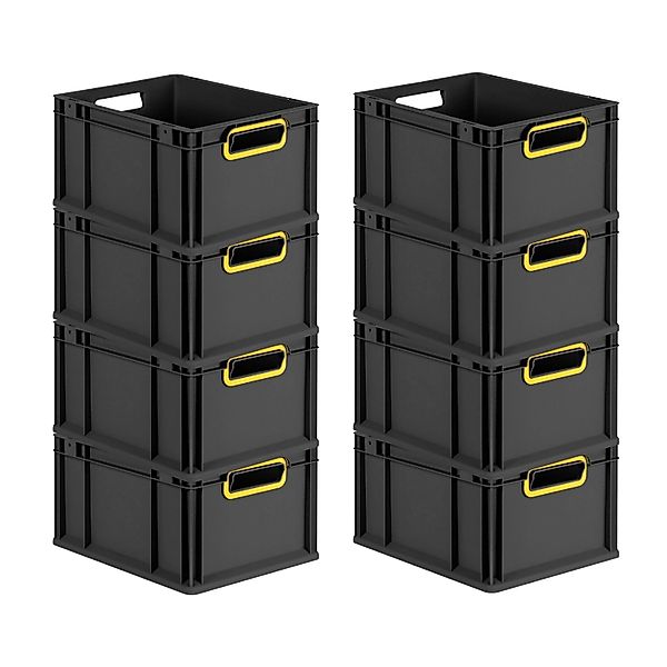 PROREGAL SuperSparSet 8x Eurobox Nextgen Color HxBxT 22x30x40cm 20 Liter Gr günstig online kaufen