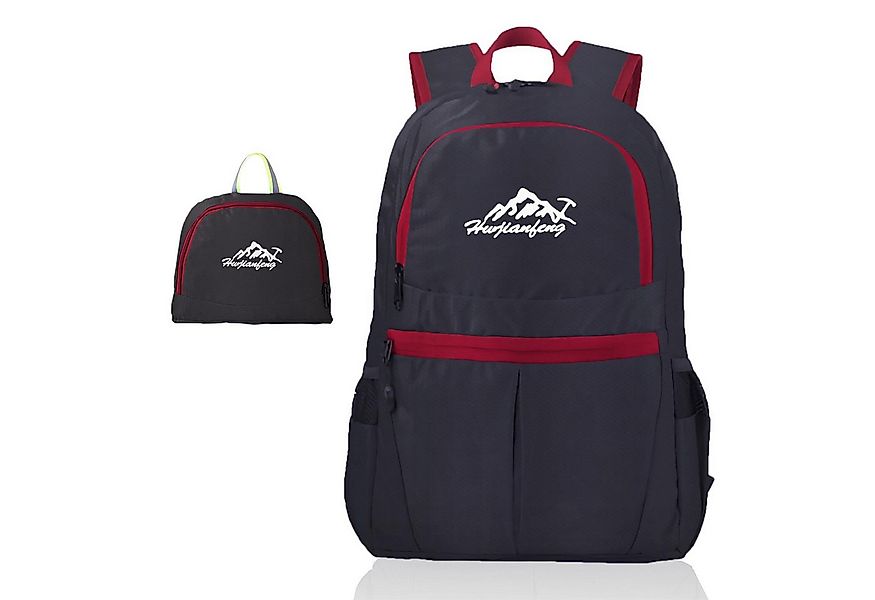 Intirilife Tagesrucksack (Faltbarer Rucksack Ultraleicht in Schwarz, 1-tlg) günstig online kaufen