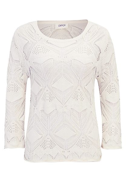 Cartoon Strickpullover "Cartoon Damen Strickpullover mit Rundhalsausschnitt günstig online kaufen