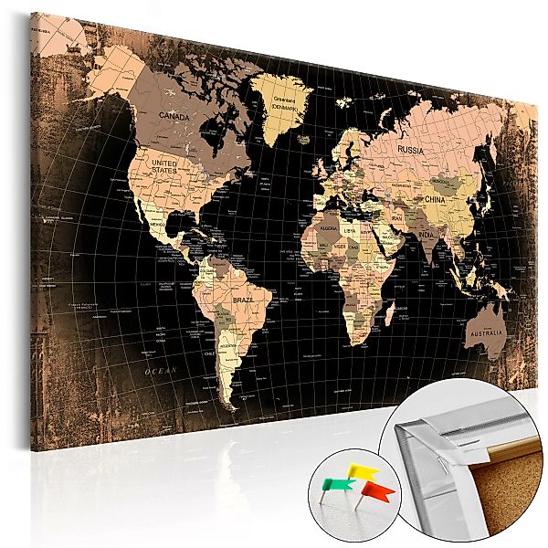 Korkbild - Planet Earth [Cork Map] günstig online kaufen