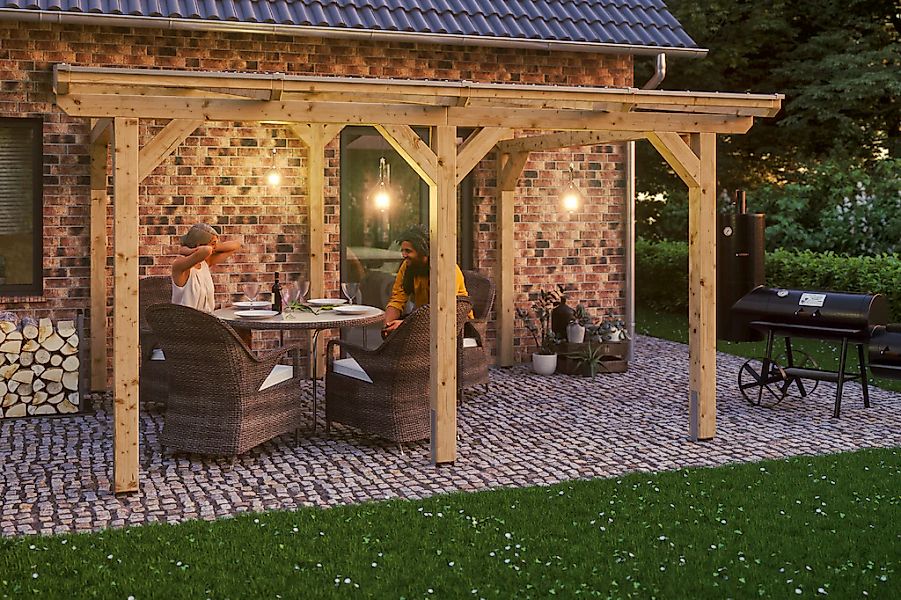 Skanholz Terrassendach "Siena" Leimholz günstig online kaufen