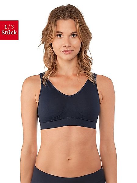 Fabio Farini Sport-BH Gepolsterter Schalen BH starker Halt ohne Bügel (Pack günstig online kaufen