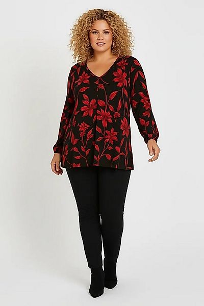 Shape of You Blusentop Blumenmuster Bluse günstig online kaufen