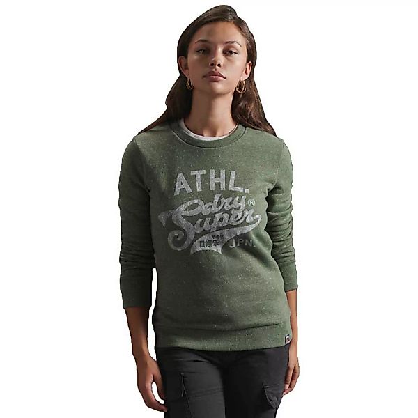 Superdry Reworked Classics Crew Sweatshirt 2XS Washed Khaki Snowy günstig online kaufen