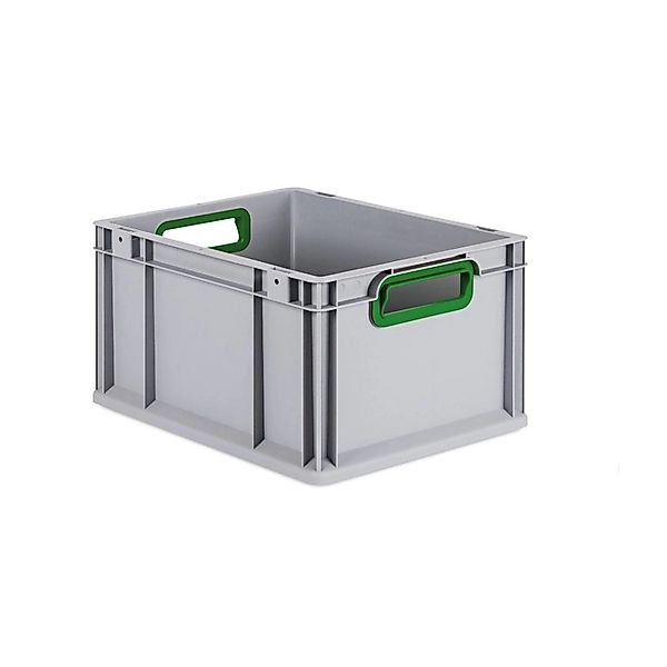 PROREGAL Eurobox Nextgen Color HxBxT 22 x 30 x 40 cm 20 Liter Griffe Grün O günstig online kaufen
