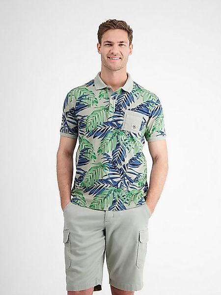 LERROS Poloshirt LERROS Herren Poloshirt, floral bedruckt günstig online kaufen