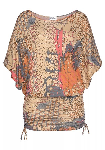 Buffalo Longshirt mit Echsenprint, elastisches Strandkleid, Sommerkleid günstig online kaufen
