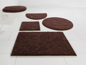 my home Badematte "Maren, Badvorleger, Badezimmer Teppich" Höhe 15 mm rutsc günstig online kaufen