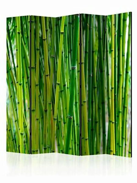 artgeist Paravent Bamboo Forest II [Room Dividers] grün Gr. 225 x 172 günstig online kaufen