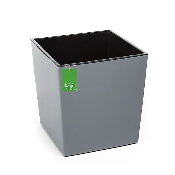 KAGM Pflanzkübel Blumenkübel square in Hochglanz, Blumentopf Pflanzgefäß (i günstig online kaufen