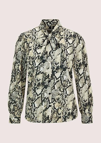 MADELEINE Langarmbluse "Bluse Elegante Bluse mit Animal-Print" Bluse mit Sc günstig online kaufen
