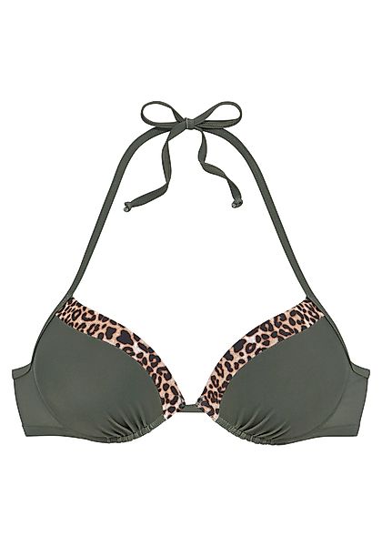LASCANA Push-Up-Bikini-Top Adelin, mit bedruckten Einsätzen günstig online kaufen