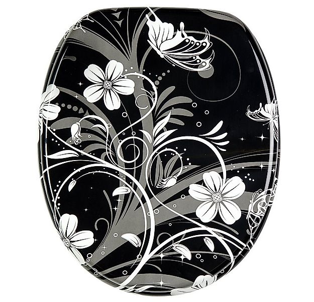 Sanilo WC-Sitz White Flower, universell, leichte Montage, hochwertig & mode günstig online kaufen