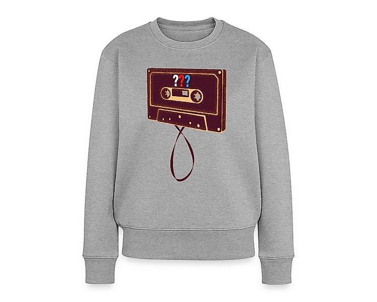 Spreadshirt Sweatshirt Die Drei Fragezeichen Kassette Damen Premium Pullove günstig online kaufen