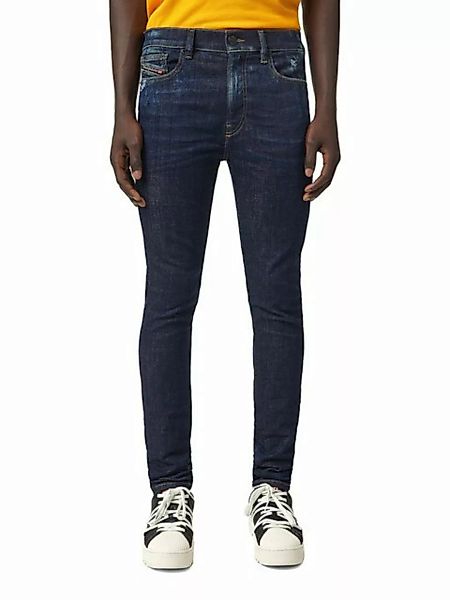 Diesel Skinny-fit-Jeans High Waist Super Stretch Hose - D-Amny 09A84 - Läng günstig online kaufen