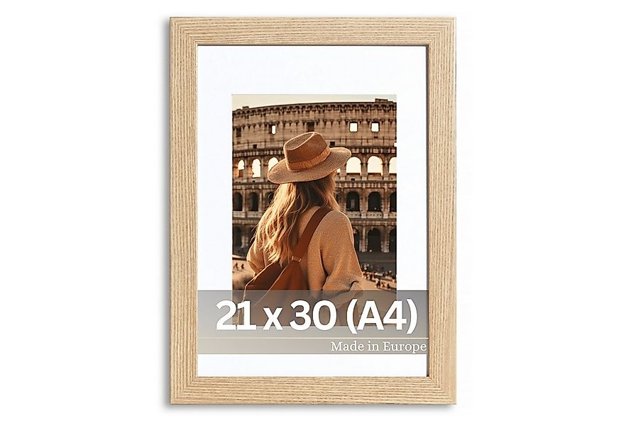 Victor (Zenith) Bilderrahmen Richter, Bilderrahmen Beige 21x30 cm mit 15x21 günstig online kaufen