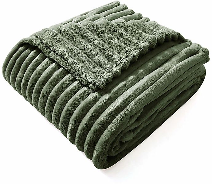 Leonique Wohndecke "Millara" Kuscheldecke in Cord-Optik, 150x200 cm, Wohnde günstig online kaufen