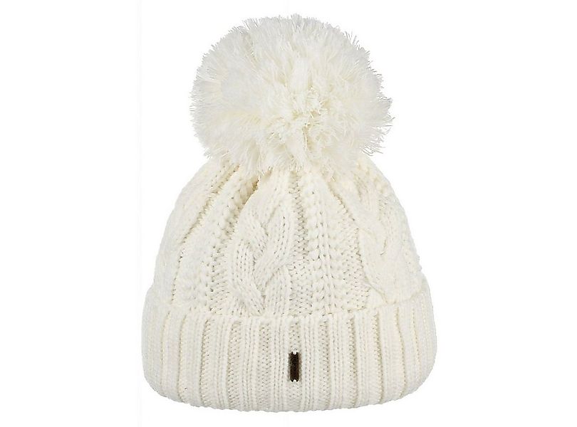 McBurn Bommelmütze (1-St) Damenmütze mit Umschlag, Made in Italy günstig online kaufen