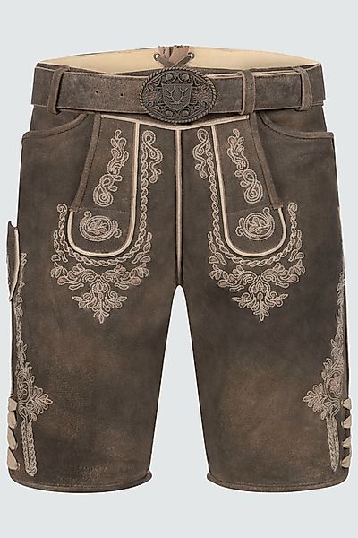 Lederhose Olias mit Gürtel günstig online kaufen