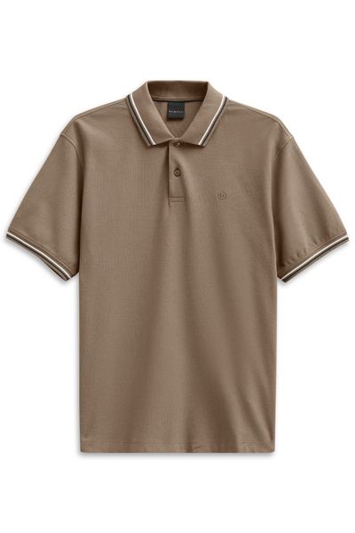 bugatti Poloshirt "Modern Fit" Basic Essential aus Baumwolle günstig online kaufen