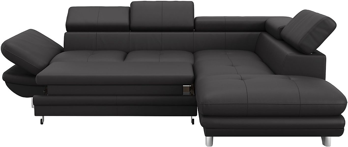 COTTA Ecksofa "Enterprise L-Form" mit Arm- & Kopfteilverstellung, wahlweise günstig online kaufen