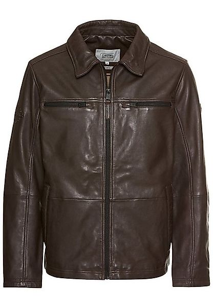 camel active Lederjacke mit Hemdkragen günstig online kaufen