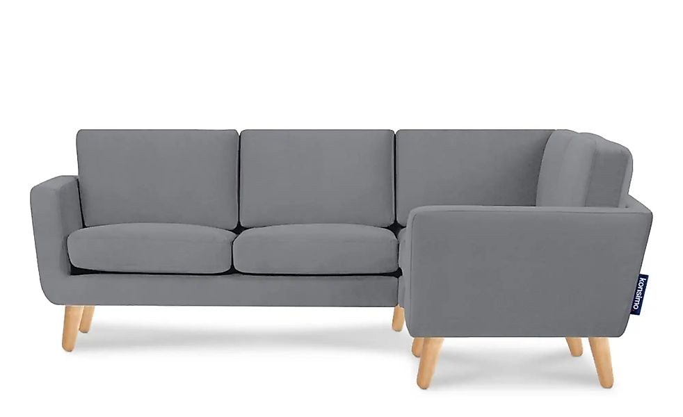 KONSIMO Ecksofa  Tagio ¦ grau ¦ Maße (cm): B: 220 H: 80 Polstermöbel > Sofa günstig online kaufen