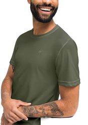 Maier Sports Funktionsshirt "Walter" Herren T-Shirt, rundhals pique Outdoor günstig online kaufen