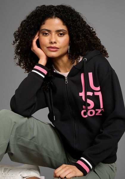KangaROOS Kapuzensweatjacke mit Neon-Details günstig online kaufen