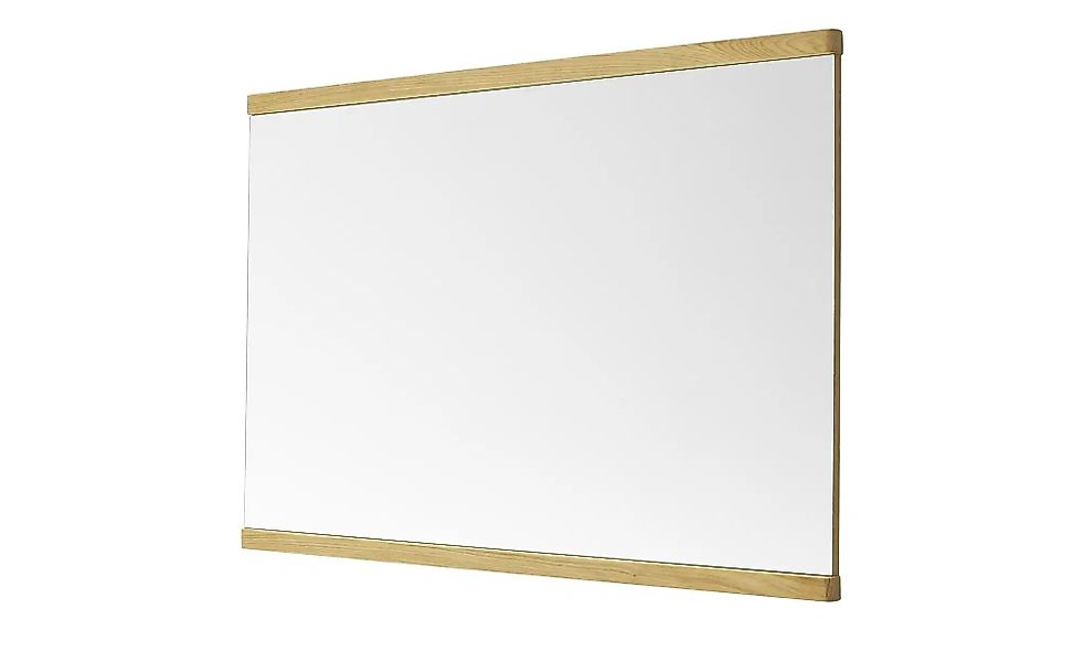 Spiegel 130 x 75 cm Woodland ¦ holzfarben ¦ Glas,Aluminium,Holz ¦ Maße (cm) günstig online kaufen