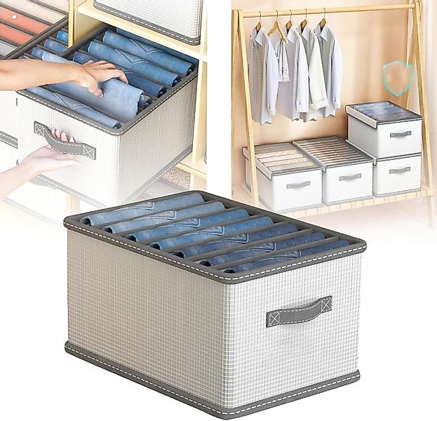 Coonoor Aufbewahrungsbox Kleiderschrank Organizer,9/7 Zellen Faltbare Schra günstig online kaufen