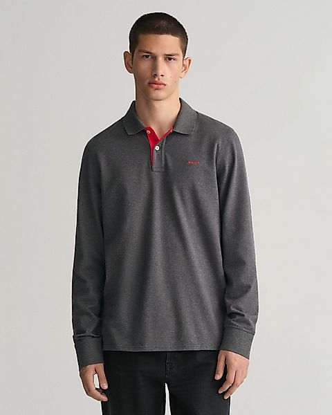 Gant Poloshirt REG CONTRAST PIQUE LS günstig online kaufen