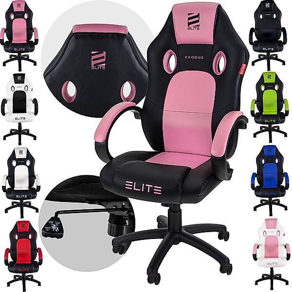 ELITE Gaming Gaming-Stuhl Ergonomischer Gamingstuhl Exodus günstig online kaufen