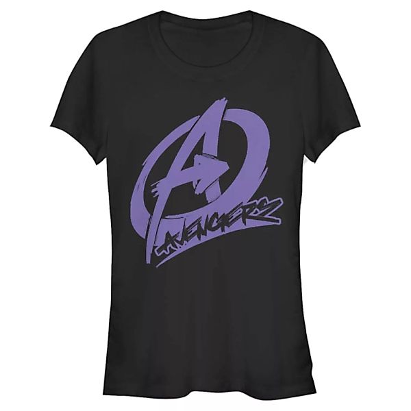 Marvel - Logo Avenger Graffiti - Frauen T-Shirt günstig online kaufen