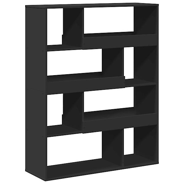 vidaXL Bücherregal Bücherregal Schwarz 100x33x125,5 cm günstig online kaufen