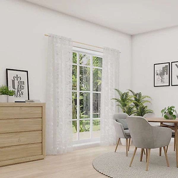 Neutex for you! Vorhang »HANNA« Multifunktionsband 1 Stk. tlg. Ausbrenner m günstig online kaufen