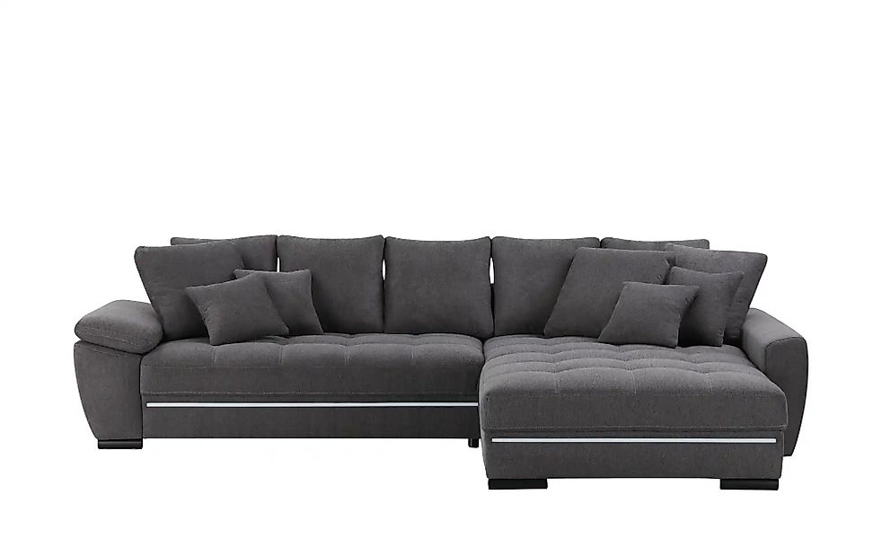 bobb Ecksofa  Fancy-LED ¦ grau ¦ Maße (cm): B: 323 H: 92 T: 222.0 Polstermö günstig online kaufen