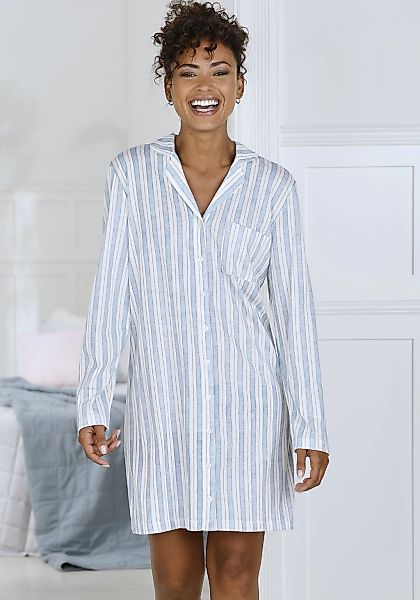 Vivance Dreams Nachthemd 1-teilig, Brusttasche mit aufgesetzter Brusttasche günstig online kaufen