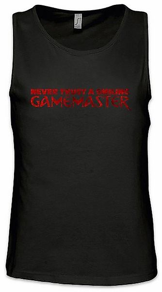 Urban Backwoods Tanktop Never Trust A Smiling Gamemaster Ärmelloses T-Shirt günstig online kaufen