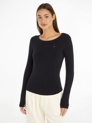 Tommy Hilfiger Langarmshirt SLIM 5X2 RIB günstig online kaufen